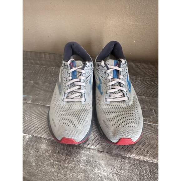 Brooks Ghost 14 Men’s Sz 11 Gray/Red Running Athletic Shoes Sneaker 1103691D078 - Picture 2 of 7